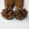Elibess 200 -й 0,8G ST Indian Remy Итальянский кератин человеческие волосы v Наращивание волос 16 '' 18 "20" 22 "24"