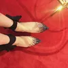 Wholesale Hot Sell High Quality Ladies High Heel Transparent Belt Drill Style Dress Shoes, Ladies Fashion Sexy Party Sandals Wedding Shoes