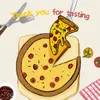 Embroidery Cartoon Pizza Front Chest Size Iron On Patches For Apparel Shirt Hat Bag Applique Free Shipping