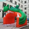 4.5m Sports Entrance Inflatable Alligator Archway Outdoor Inflated Crocodile Tunnel Portal