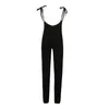 Spot 2021 European Spring and Summer Solid Color Sexy Sling Sleeveless Backless Casual Jumpsuit Support Mixed Batch
