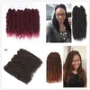 Crochet Passion Twist Long Hair for Passion Twist Crochet Hair Extensions Syntetisk Hair Weave 14Inch Water Bulk Kinky Curly 2021