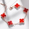 2020 Brandclassic Design Four Clover Charm Armband European och American Selling Women039s Fashion Luxary Jewelry CHR6205469