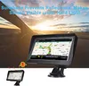 Navigatore GPS da 7 pollici per auto con schermo parasole 8GB 256MB Camion Sat Nav FM Bluetooth AVIN Navigazione Mappe a vita Aggiornamenti