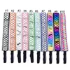 Mermaid Elastic headbands, não escorregar estiramento Tecido de veludo para o tween Adolescentes crianças meninas, Workout Stretchy Acessórios de cabelo Moda