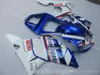 Kit de carénage ZXMOTOR offre spéciale pour YAMAHA R1 2000 2001 carénages bleu blanc YZF R1 00 01 No.24