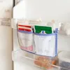 الثلاجة المنزلية الجدار شنقا المنظمون مطبخ حمام مقصورة شبكة تخزين منظم شنقا حقيبة