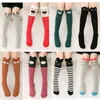 Knee High Panada Fox Cat Animal Leg Warmers Dziecięcy skarpetki Dzieci Długie pończochy Dziecko Legging M307