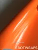 Satin-Orange-Vinylfolie für das gesamte Auto, mit luftblasenfreier Fahrzeugfolie, mit wenig klebrigem Kleber, 3M-Qualität, 1,52 x 20 m, 5 x 67 Fuß