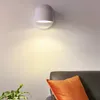 2019 Lâmpada De Parede Estilo Moderno Luz De Parede Ajustável A Preto / Branco 7W para quarto espelho corredor de Luz sconce AC90-220V