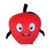 Профессиональный пользовательские мало Красное Яблоко талисман костюм мультфильм зеленый яблоко фрукты характер одежда Хэллоуин фестиваль партии необычные платья