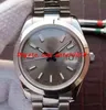 Luxury Watch Mens 116400 116300 Perpetual Blue Dial Green Crystal Watch Minze 40 mm Automatik Mode Herren Wat307s