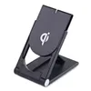 Qi carregador sem fio para iPhone x 8 8Plus Dock Dobing Phone Phone para Samsung Plus S8 Wireless Charging Paptle com pacote de varejo MQ50