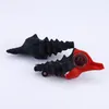 Conch Fluitje Shell Design Roken Lepel Glas Hand Pipe Bubbler Silicone Water Hookah Bong Shisha DAB Rigs voor Tabak Glas