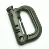 NEW 10pcslot Plastic Carabiner for Packages DRing Plastic Strong Tactical CarabinerKeychain Buckles 5893378