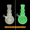 Soft Glass Water Pipes Recycler Smoking Hookahs for Dry Herb Tobacco