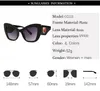 Groothandel-2019 Nieuwe Mode Cateye Zonnebril Dames Vintage Retro Cat Eye Wide Leg Designe Sunglasses Vrouwelijke Zwarte Shades Oversize UV