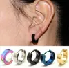 Stylish Titanium stainless steel earrings Glossy men and women piercing jewelry temperament women New arrival factory 24pair1387283