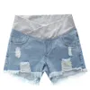 Pregnant Women's Shorts Summer Wear Low-waisted Denim Shorts Summer Loose Pants for Pregnant Women Clothes maternity