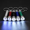 Mini Ficka ficklampor Keychain 5 Lampor LED Keychain för camping Vandring Kids Party Favors