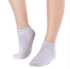 Нескользящие носки для йоги женщины массаж лодыжки пилатес фитнес красочный носок прочный печатный тренажерный зал Спорт танец сцепление упражнения носки KK807