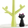 [Ddisplay] ABS Cat Tree Rosa Smycken Display Personlig Armband Vit Förvaring Arrangör Glamour Liten Flickor Örhängen Blå Displayhållare