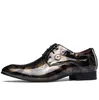 Zapatos de vestir formales de pu para hombre, zapatos elegantes de oficina de negocios para caballero, zapatos de trabajo con punta en punta, zapatos de fiesta de boda, talla grande 7-12, talla europea 40-50