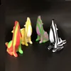 DHL-freie Wolf-Silikonpfeife mit Glasschüssel Heulende Bubbler-Ölbrennerpfeifen Unzerbrechliche Silikon-Handpfeife Trockenes Kraut für Silikonpfeife