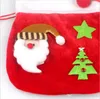 전문 산타 크리스마스 선물 바나리 조각 귀여운 랩 가방 자루 고품질 패브릭 장식