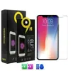 Защитник экрана для iPhone 15 14 13 12 Pro Max XS Max XR Temdered Glass для Samsung LG Stylo 5 Moto E6 Protector Film 0,33 мм с бумажной коробкой