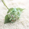 Zijde Hydrangea DIY Geschenken Bruiloft Kerstdecor voor Home Fake Floristics Plastic Huishoudelijke producten Kunstbloemen Rotan EER380