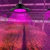 Lampada da coltivazione a LED, lampada da coltivazione a spettro completo UFO impermeabile per piante da interno, lampada da coltivazione per piante per ortaggi, avviamento di semi, piante grasse