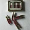 Un ensemble de brillance à lèvres à lèvres à lèvres liquide à lèvres liquide à 8 pcs étoiles reste tous les jours de maquillage liquide crémeux durable