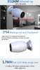 XC1 Real-Time Monitoring / IR LEDs / IP54 / 1.7mm Wide-Angle Lens Wireless WiFi IP Camera