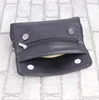 Nuevo Bolsa de cubo negra brillante, bolsa con cremallera de doble botón, accesorios para tuberías,