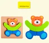32 stile puzzle in legno giocattoli per l'interazione con i bambini bambini cartone animato puzzle in legno animale giocattoli educativi per bambini regalo di natale L