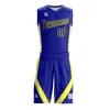 Günstige Jugend-College-doppelseitige Basketball-Trikots 2020Männer Kinder atmungsaktive individuelle Basketball-Uniformen Hemden-Set groß weiß schwarz4963249