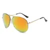 Lunettes De soleil surdimensionnées Lunettes De soleil femmes Vintage pilote classique lunettes en métal Street Beat Shopping miroir Oculos De Sol Gafas UV400