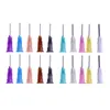 바늘로 주사기 세트 -10pcs 3ml, 5ml, 10ml, 20ml, 20pcs 다른 크기의 1/2 "스테인레스 무딘 팁 바늘이있는 30ml indutrial 주사기