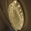 Ceiling Light Crystal Light Oval Hotel Lobby Villa Living Room Dining Room Entrance Corridor Aisle Engineering Light led lamp MYY