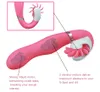 12 Speed Rotation Oral Sex Tongue Licking Toy G Spot Dildo Vibrators for women Vibrating Clitoris Stimulator Sex Toys Q12 Y1912174416270 Best quality