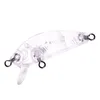 100 pz esche dure in bianco esche da pesca non verniciate Crankbait Wobblers pesce d'acqua dolce richiamo spedizione gratuita 5 cm 3,6 g