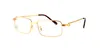 Wholesale-女性ラウンドフルゴールドメタルサングラスフレームレッグメンズファッションキャットアイサングメガネ眼鏡