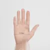 35 пар / коробка татуировки Перчатки защищают руки белые перчатки неэластичные L размер