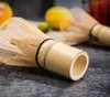 Japansk Bamboo Matcha Whisk Traditionell Naturlig Bambu Förberedelser För Grönt Te Powder Chasen Brush Tool Sn4020