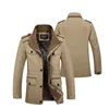남성용 재킷 2022 패션 고품질 스프링 및 가을 면화 단색 남자 재킷 코트 드레스 대형 L-6XL 1351