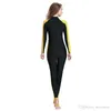 الغوص الغوص wetsuit المرأة الغوص البدلة النيوبرين السباحة بذلة تصفح الترياتلون الرطب بدلة ملابس داخلية كاملة ارتداءها