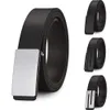 Hebilla N antiarañazos/hebilla plana forma cuadrada informal accesorios masculinos cinturón duradero ajustable