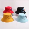 Dinosaur Baby Hat Cotton Double-sided Bucket Hat Baby Spring Autumn Cap Kids Hats Toddler Baby Accessories GB505