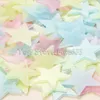 100PCS 3D Stars Wall Stickers home Glow In The Dark Luminous Fluorescent For Kids Baby Room Bedroom Ceiling Home Decor